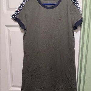 Tommy Hilfiger Dark Olive Tee dress